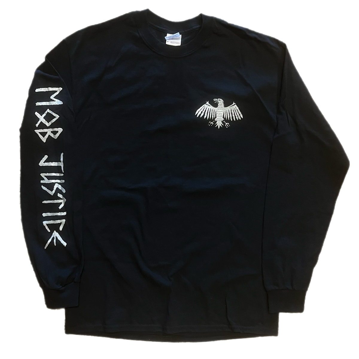The Rival Mob "Mob Justice" Silver Ink Long Sleeve Shirt