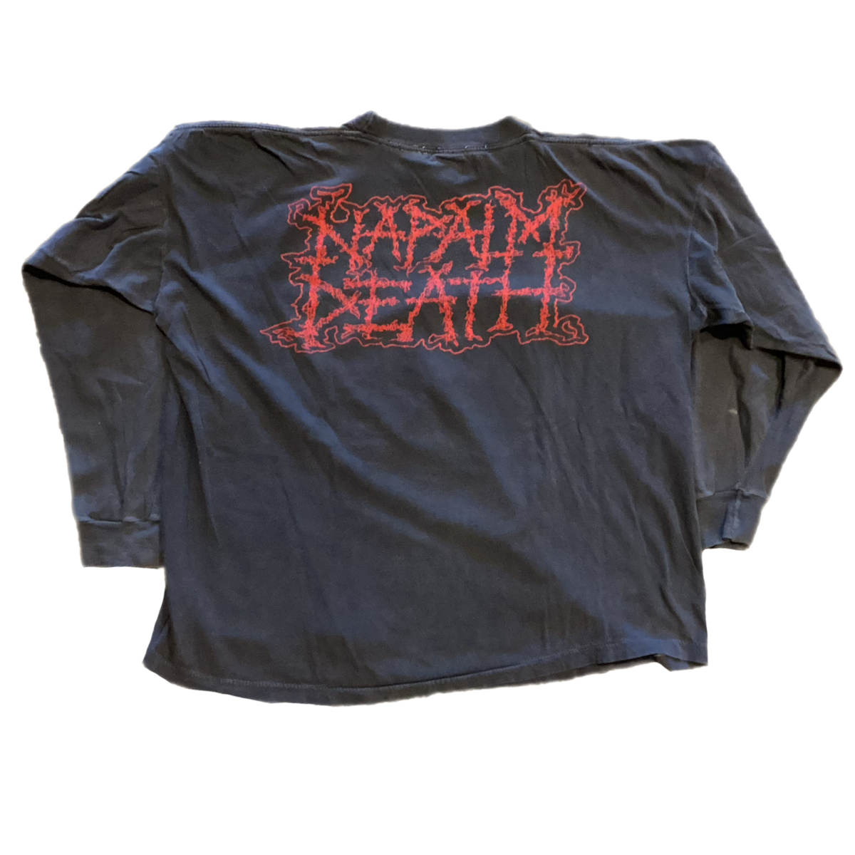 Vintage Napalm Death "Rise Above" Long Sleeve Shirt