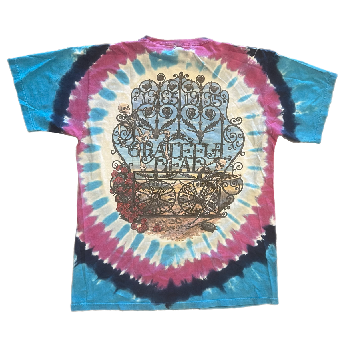 Vintage Grateful Dead "1965-1995" Tie-Dye T-Shirt