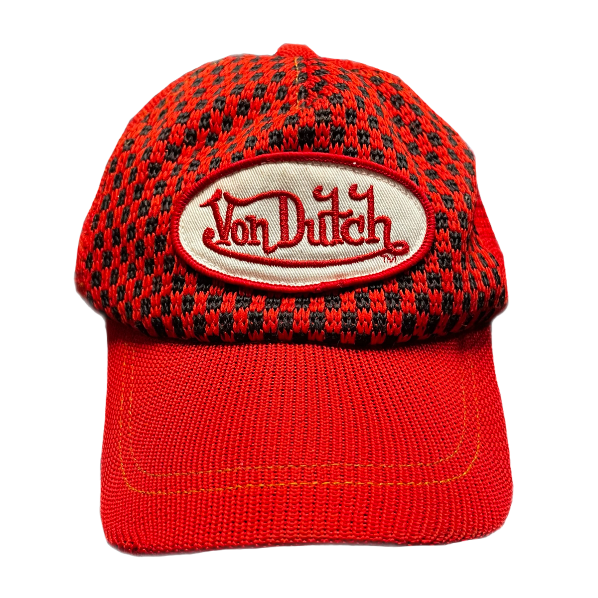 Vintage Von Dutch "Y2K" Knit Trucker Hat