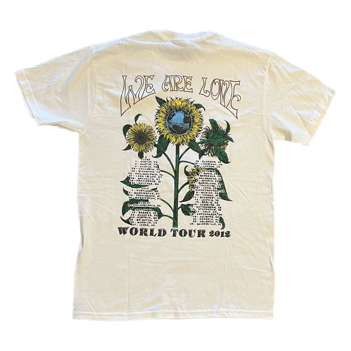 Give "We Are Love" Tour T-Shirt
