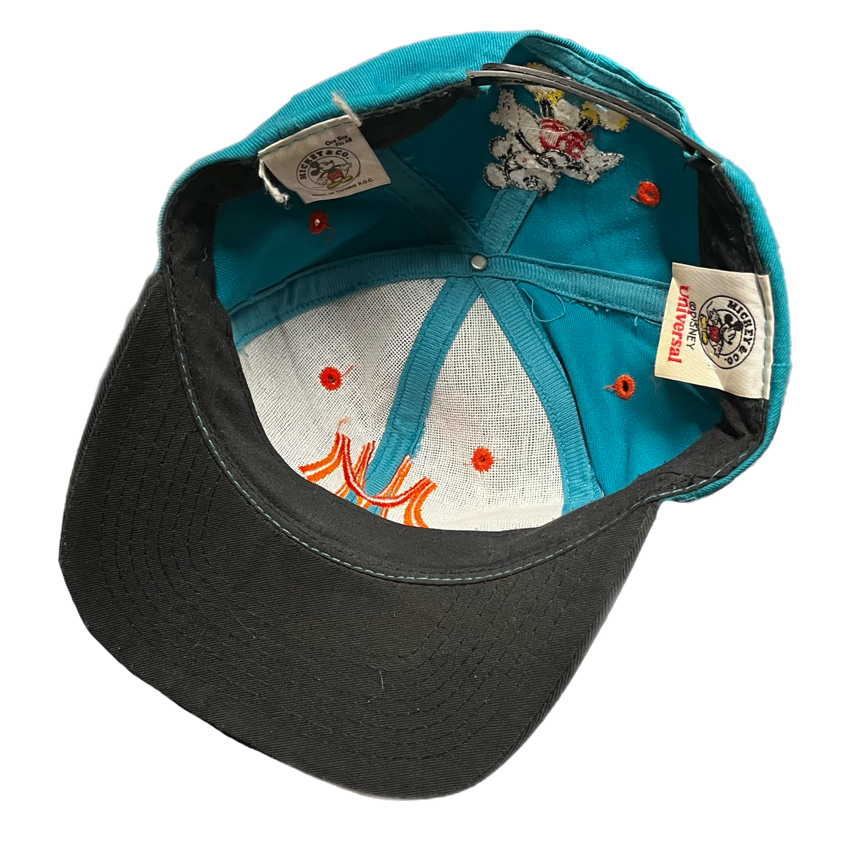 Vintage Mickey Mouse "Disney" Mickey & Co Snapback Hat