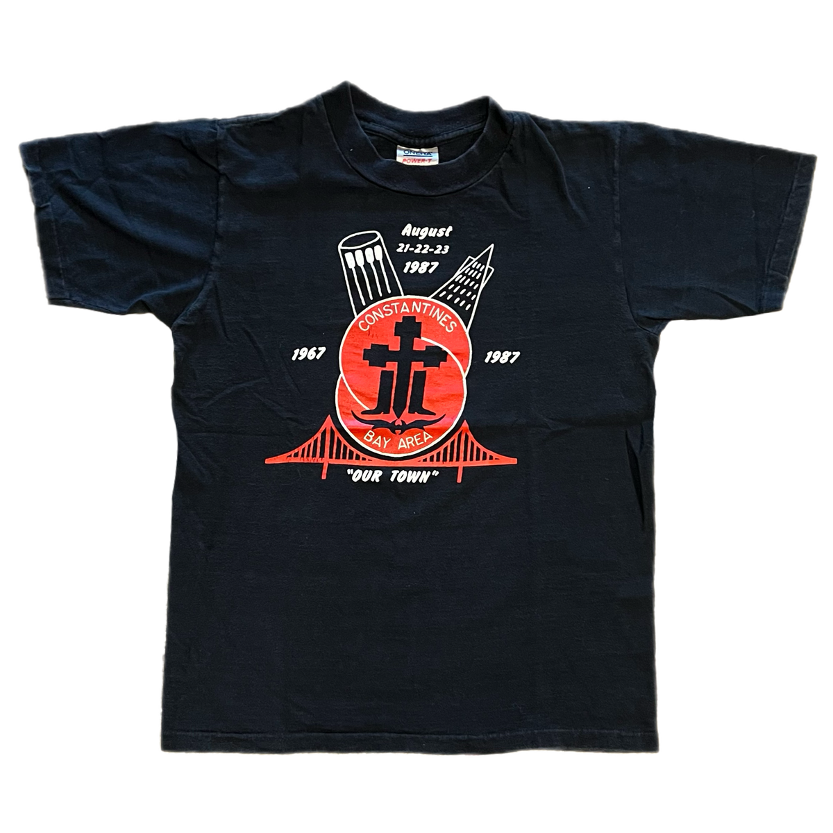 Vintage Constantine's "The Magic Kingdom" '87 Gay SF Leather Bar T-Shirt