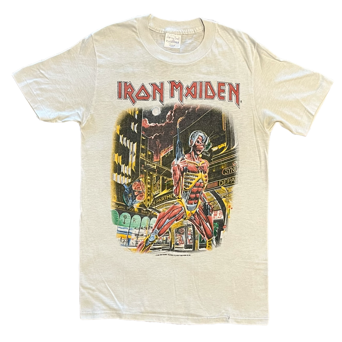 Vintage Iron Maiden "Somewhere In Time" '86 Great Southern Co. T-Shirt