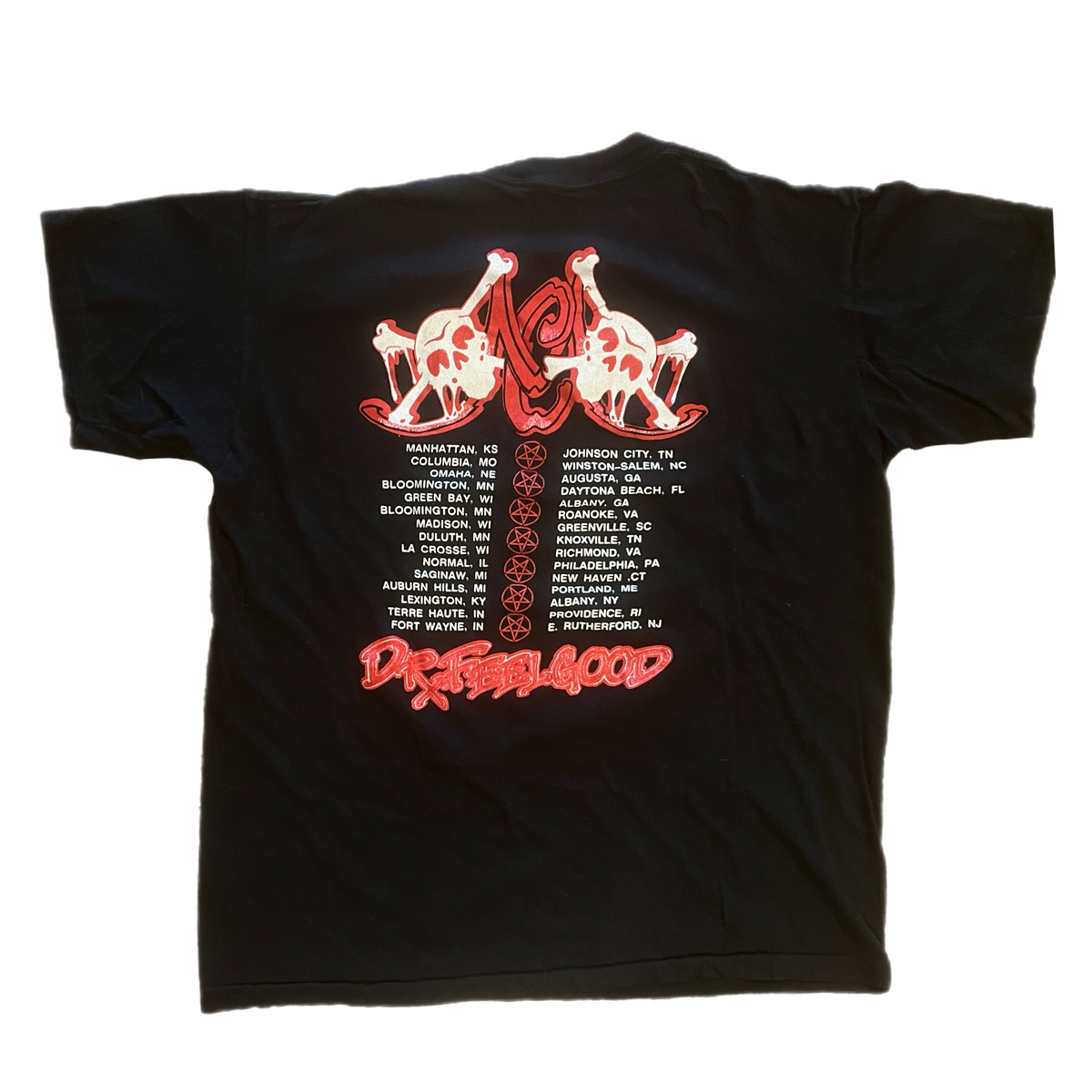 Vintage Motley Crue "Dr Feel Good" Tour T-Shirt