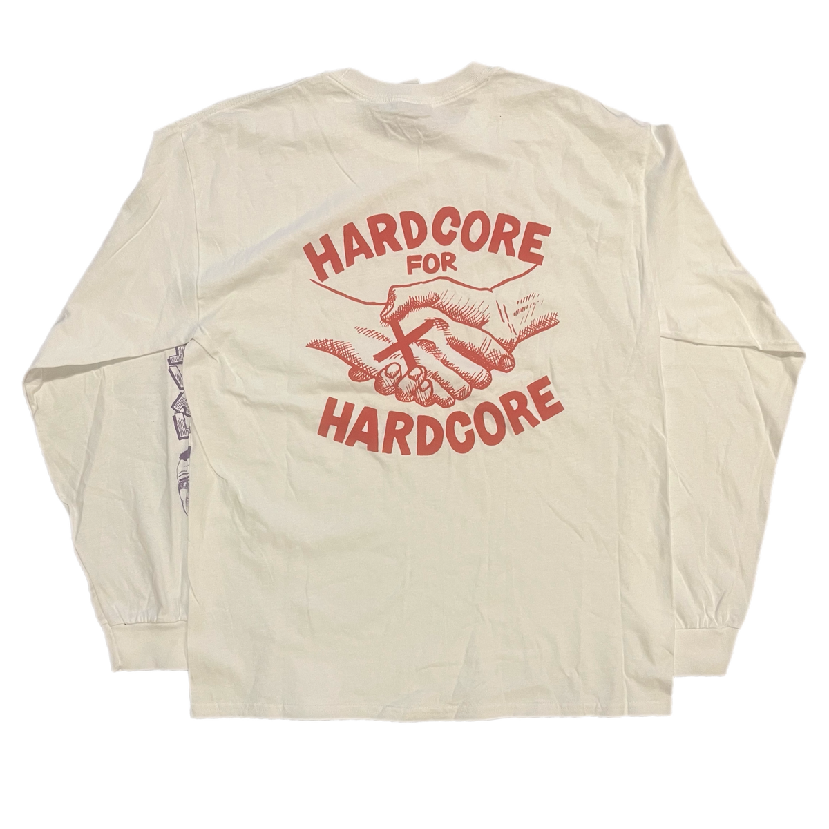 The Rival Mob "Quality Control" Hardcore For Hardcore Long Sleeve Shirt - jointcustodydc