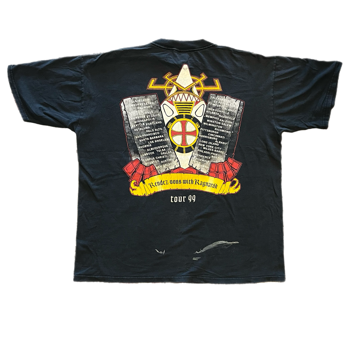 Vintage Gwar "Rendez-Vous With Ragnarok" '99 Tour T-Shirt