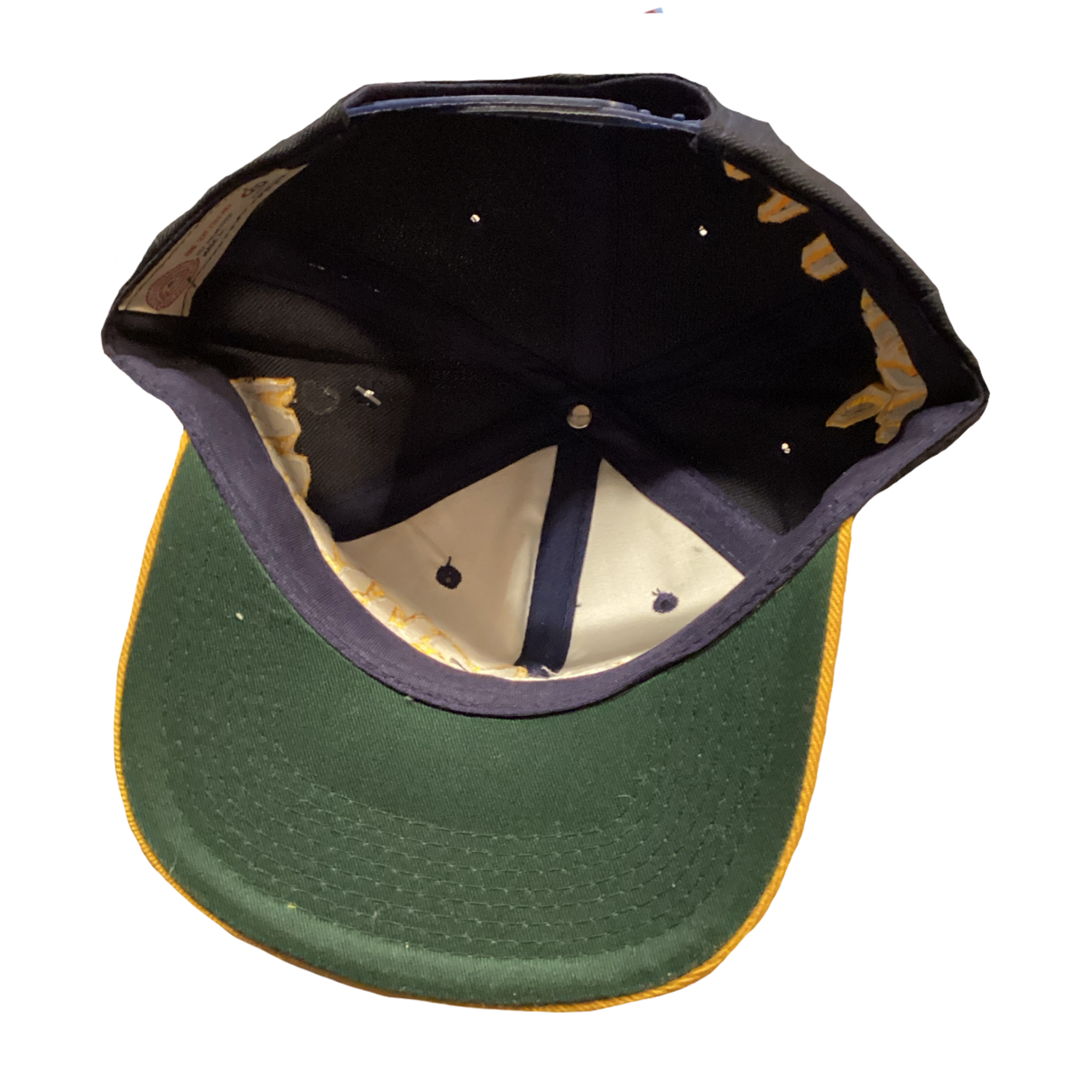 Vintage University Of Michigan "Wolverines" Twill Snapback Hat