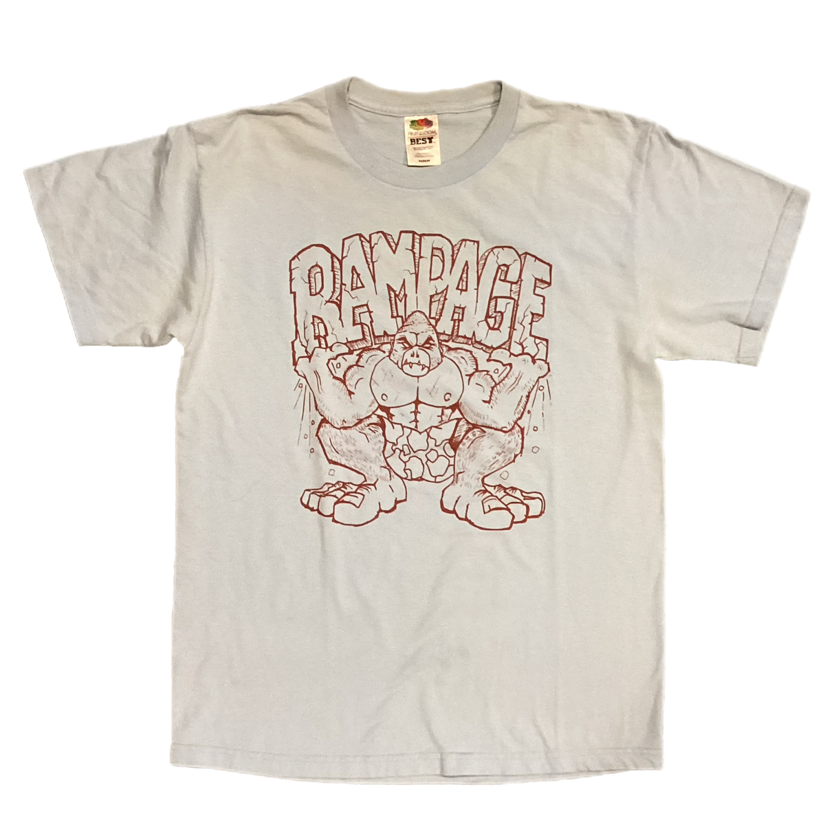 Vintage Rampage "Lockin' Out" Baby Blue T-Shirt