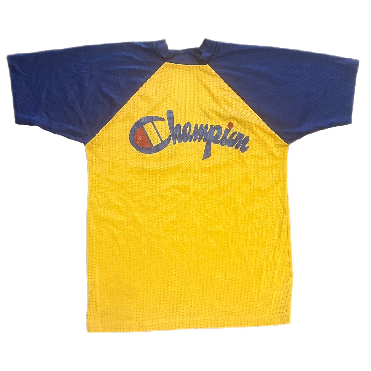 Vintage Champion Blue Bar "Logo" Jersey