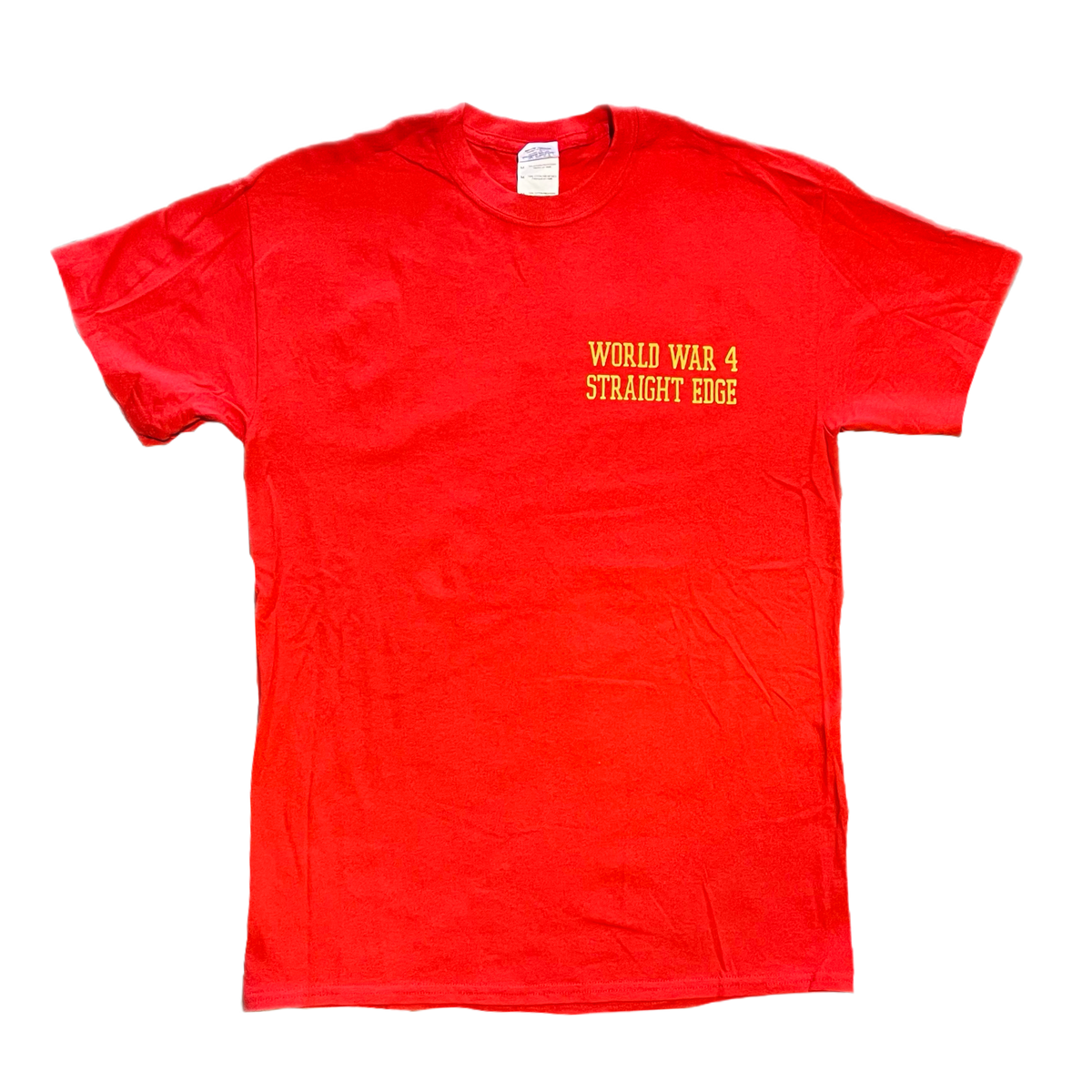 World War 4 "Straight Edge" T-Shirt