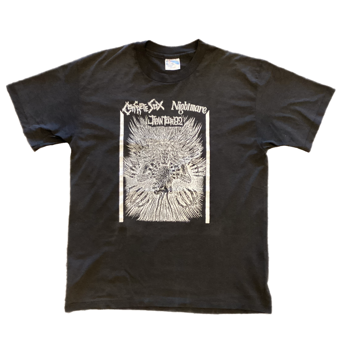 Vintage Concrete Sox & Nightmare "Japan '92" Tour T-Shirt
