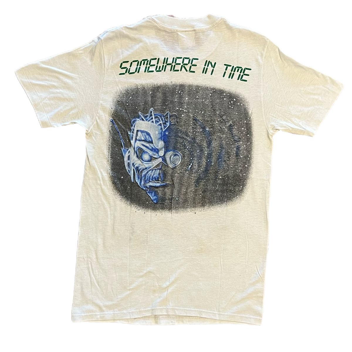 Vintage Iron Maiden "Somewhere In Time" '86 Great Southern Co. T-Shirt