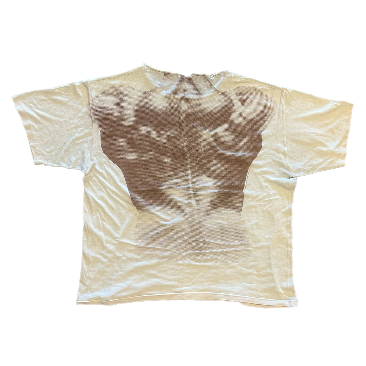 Vintage The Athletic Supporter LTD '88 "Muscle Man" Cut Collar T-Shirt