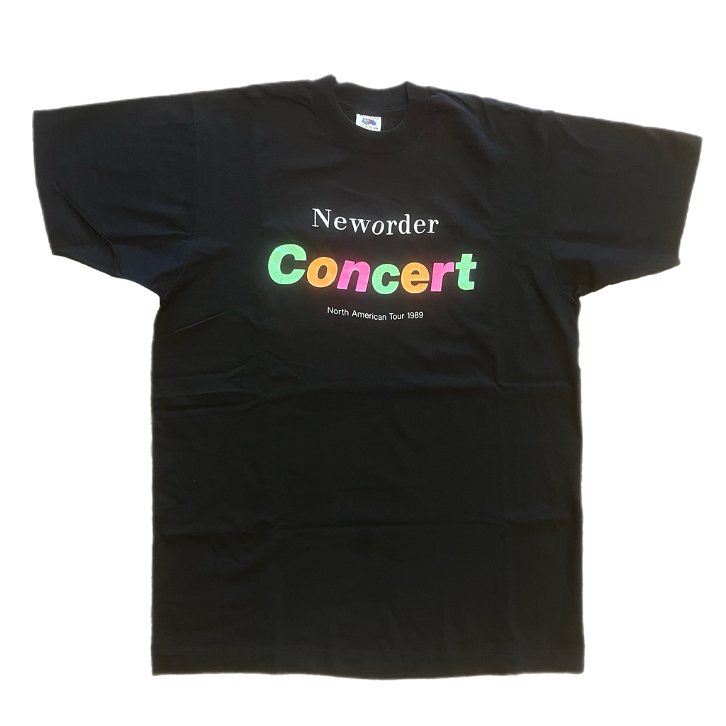 Vintage NEW ORDER CONCERT Tシャツ ヴィンテージ Vintage New Order “North American Tour '89” Tour T-Shirt
