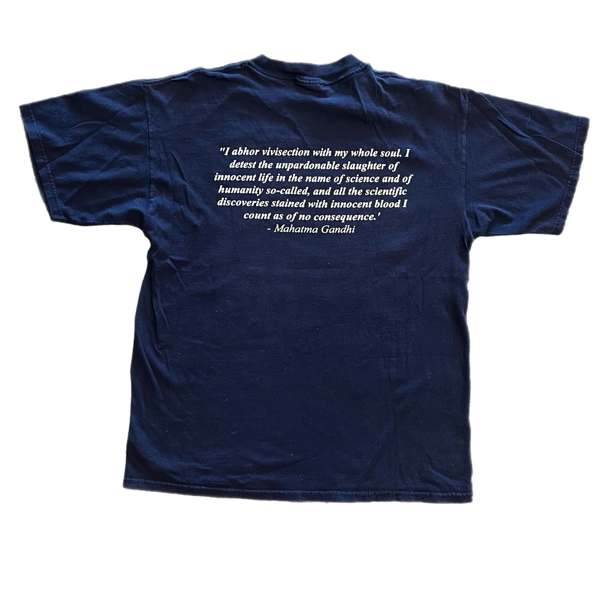 Vintage Animal Rights "Ghandi" T-Shirt