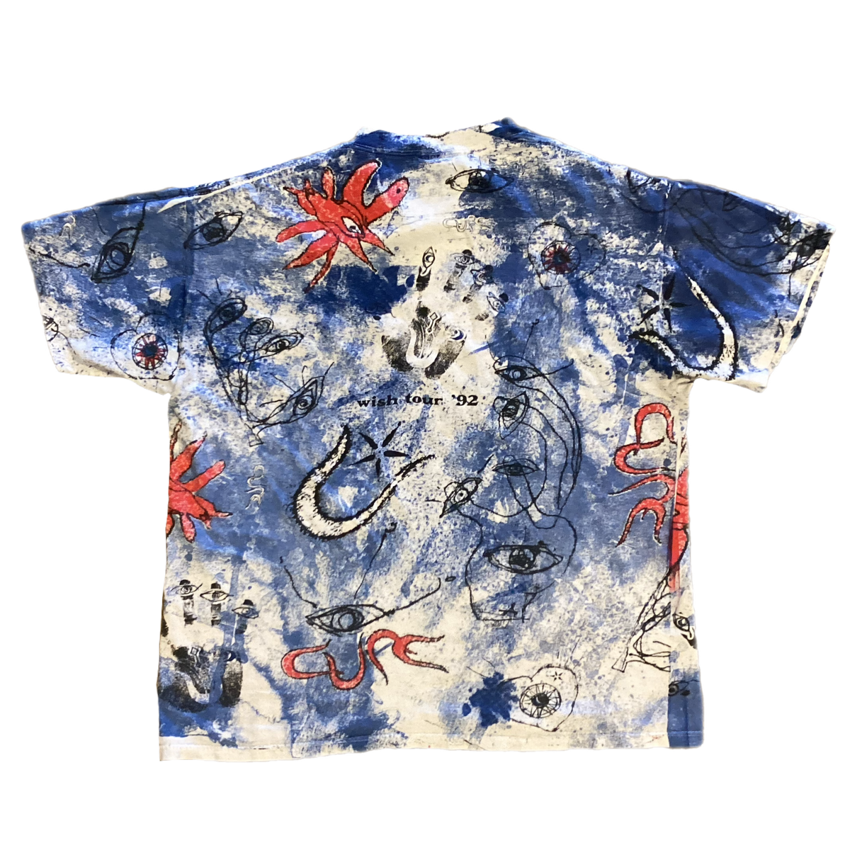 Vintage The Cure "Wish" AOP '92 Tour T-Shirt