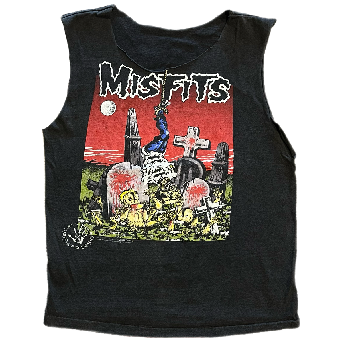 Vintage Misfits "Pushead" Cut Off Shirt