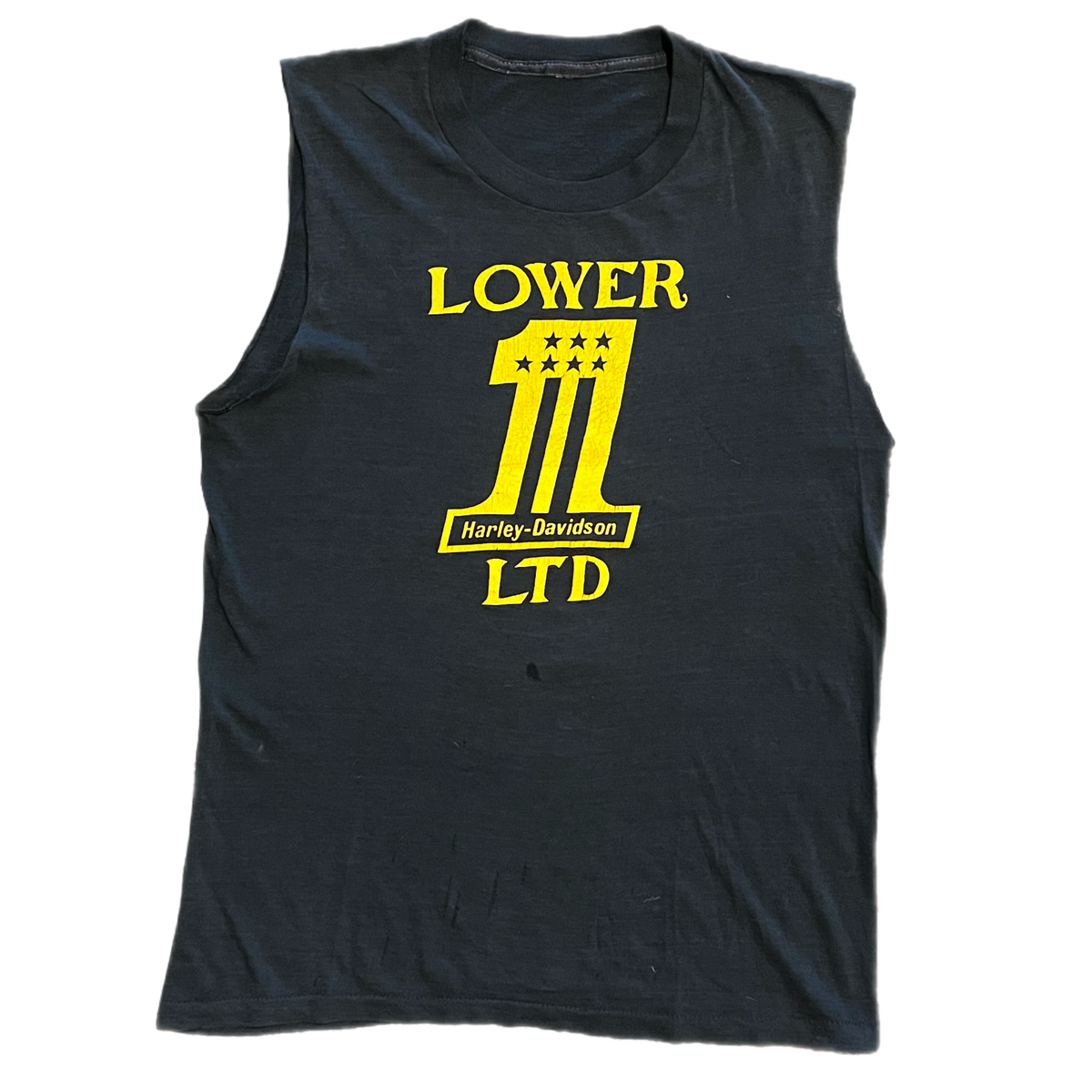 Vintage Lower LTD "Harley-Davidson" Leesburg, VA Cut Shirt