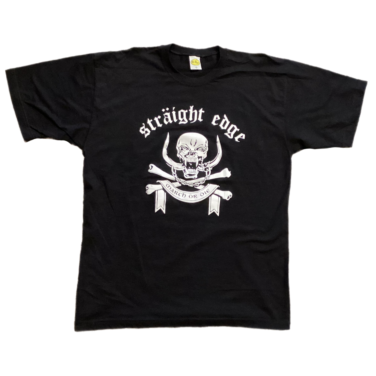 Vintage Straight Edge "Motorhead" T-Shirt