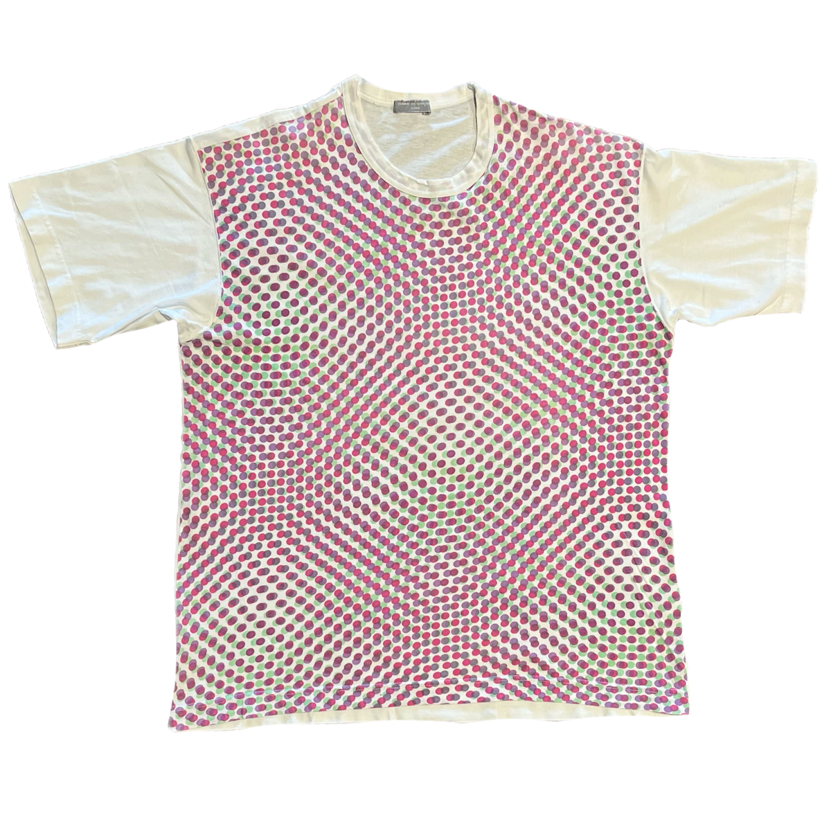 Vintage Comme Des Garçons Homme "AD2000" Polka Dot Cut & Sew T-Shirt