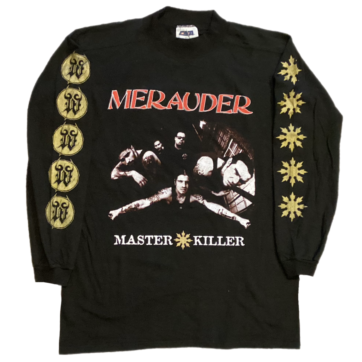 Vintage Merauder "Master Killer" 4-Sided Long Sleeve Shirt