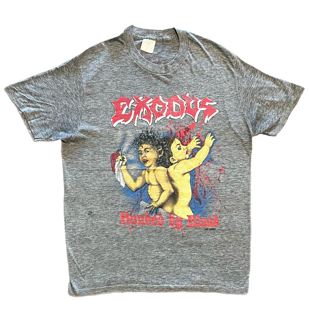 Vintage Exodus "Meat Party 87-88" Tour T-Shirt