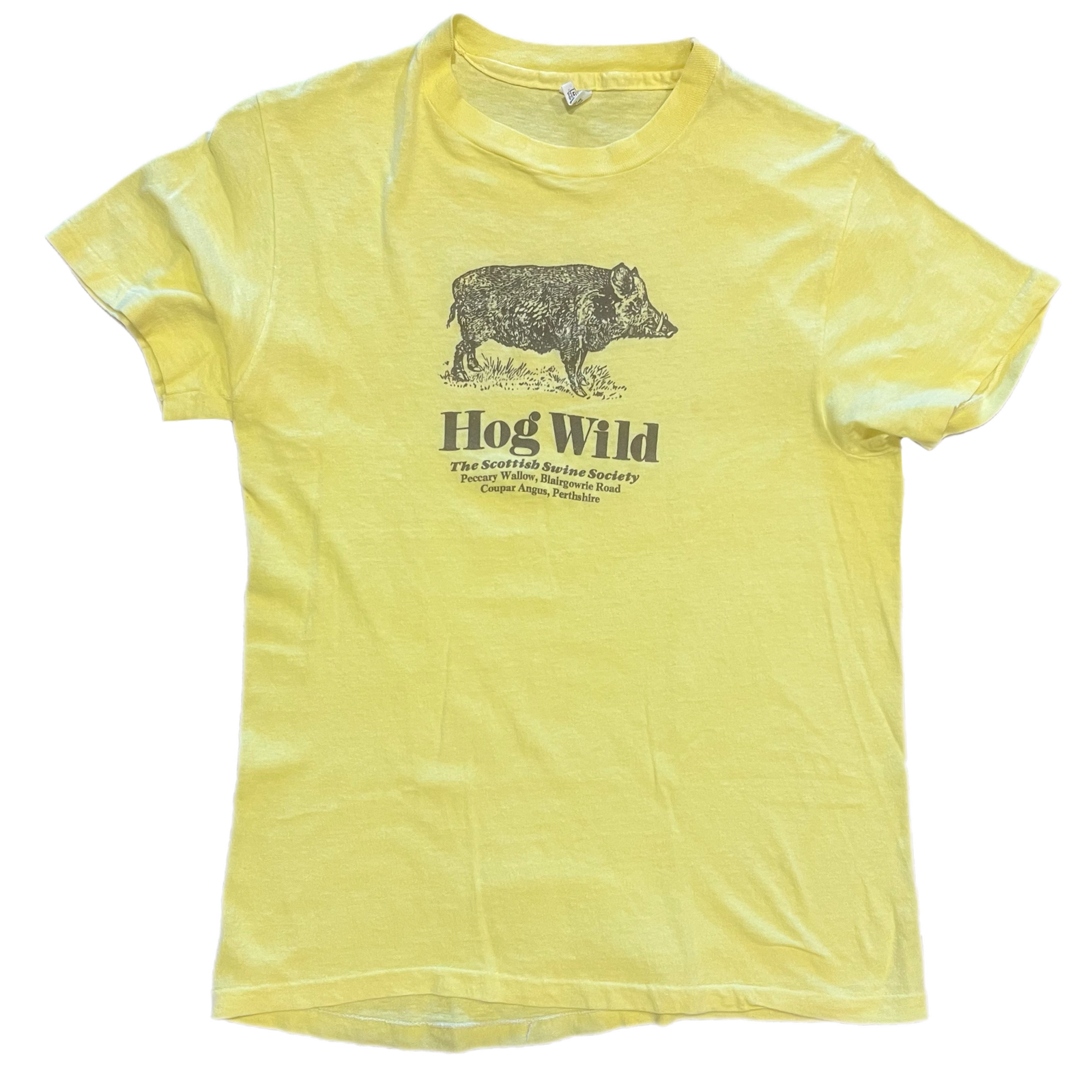 Vintage The Scottish Swine Society "Hog Wild" T-Shirt - jointcustodydc