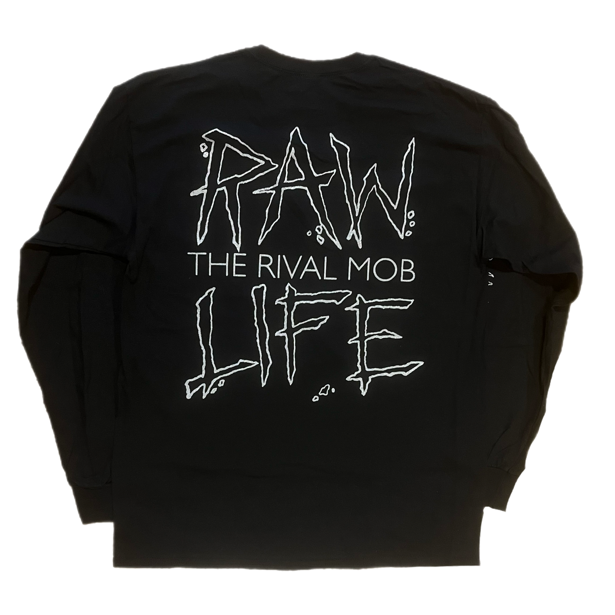 The Rival Mob "Raw Life" Silver Ink Long Sleeve Shirt - jointcustodydc