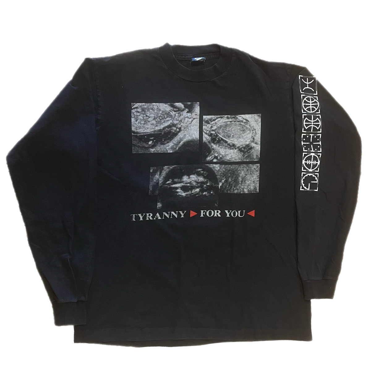 Vintage Front 242 "Tyranny For You" Long Sleeve Shirt - jointcustodydc