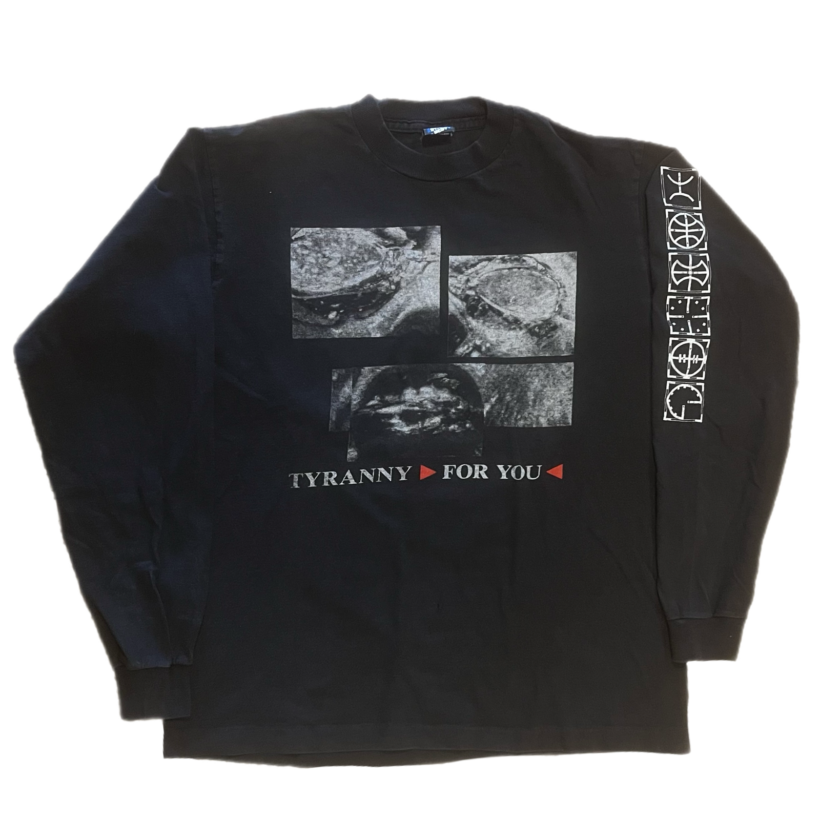 Vintage Front 242 "Tyranny For You" Long Sleeve Shirt - jointcustodydc
