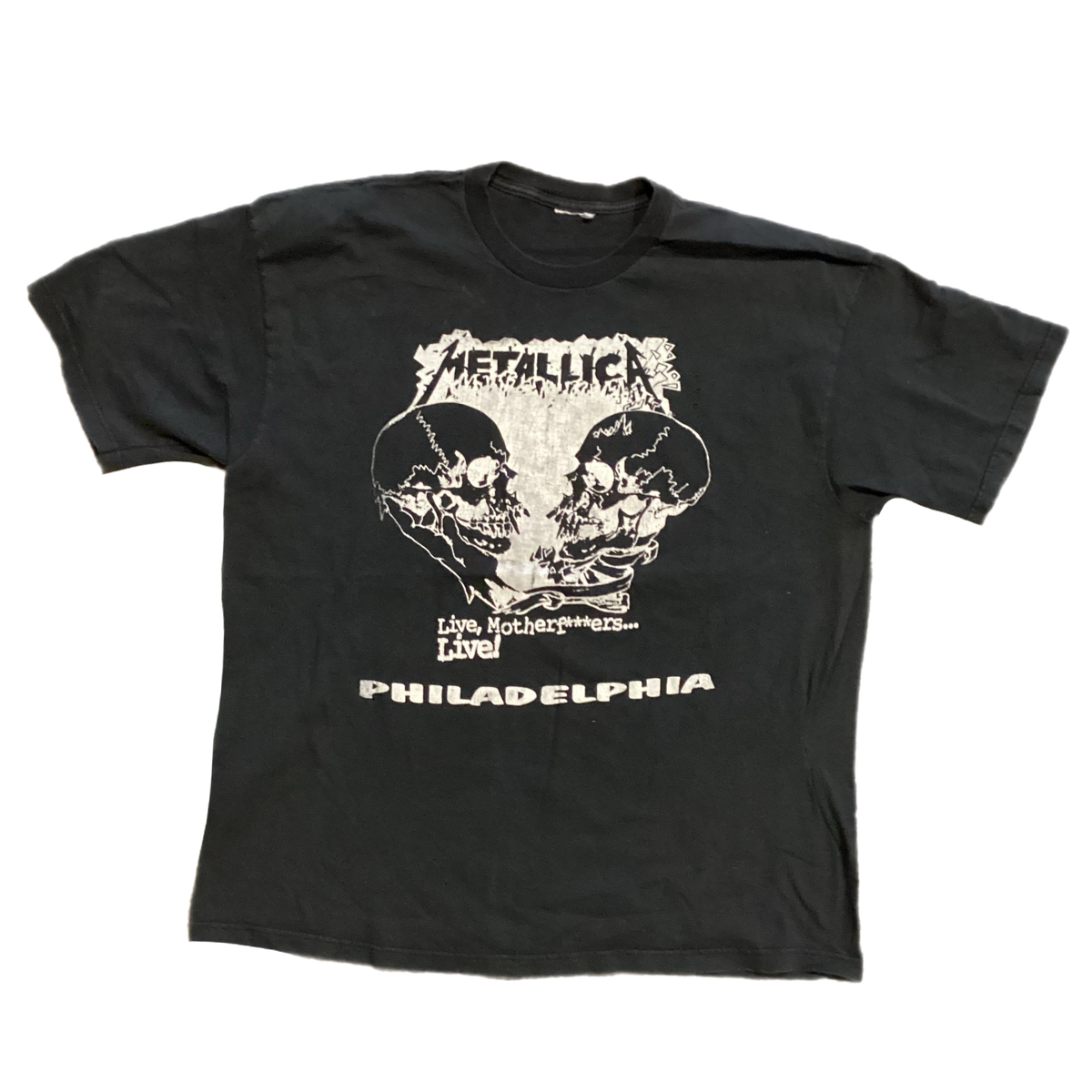 Vintage Metallica "Philadelphia" Parking Lot T-Shirt