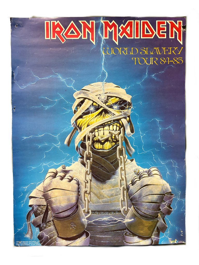 洋楽 Iron Maiden World Slavery Tour '85 2LP Bazaart_087DA9FD-BF0C-4464-