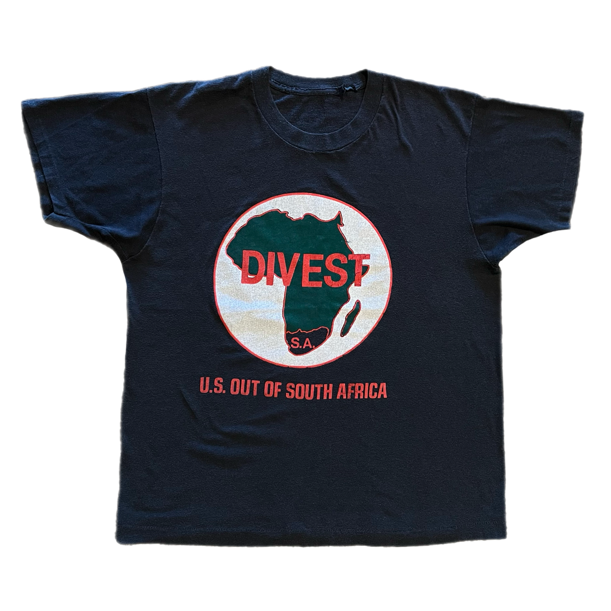 Vintage U.S. Out Of Africa "DIVEST S.A." T-Shirt - jointcustodydc