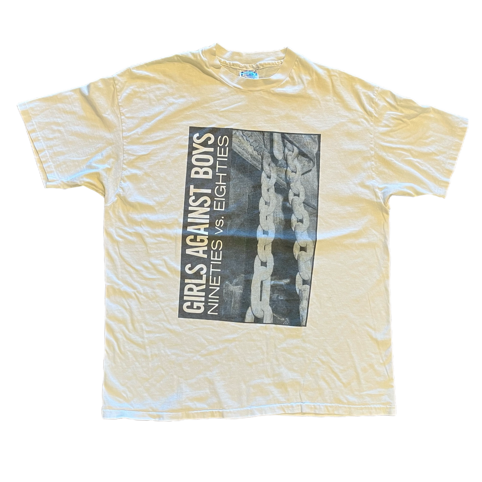 Vintage Girls Against Boys "Nineties Vs. Eighties" Promotional T-Shirt - jointcustodydc