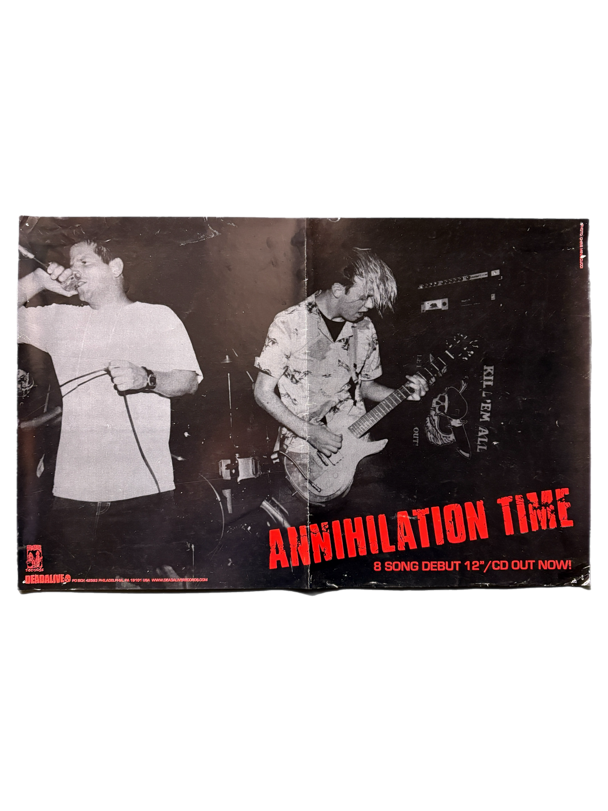 Vintage Annihilation Time "Self-Titled" Poster