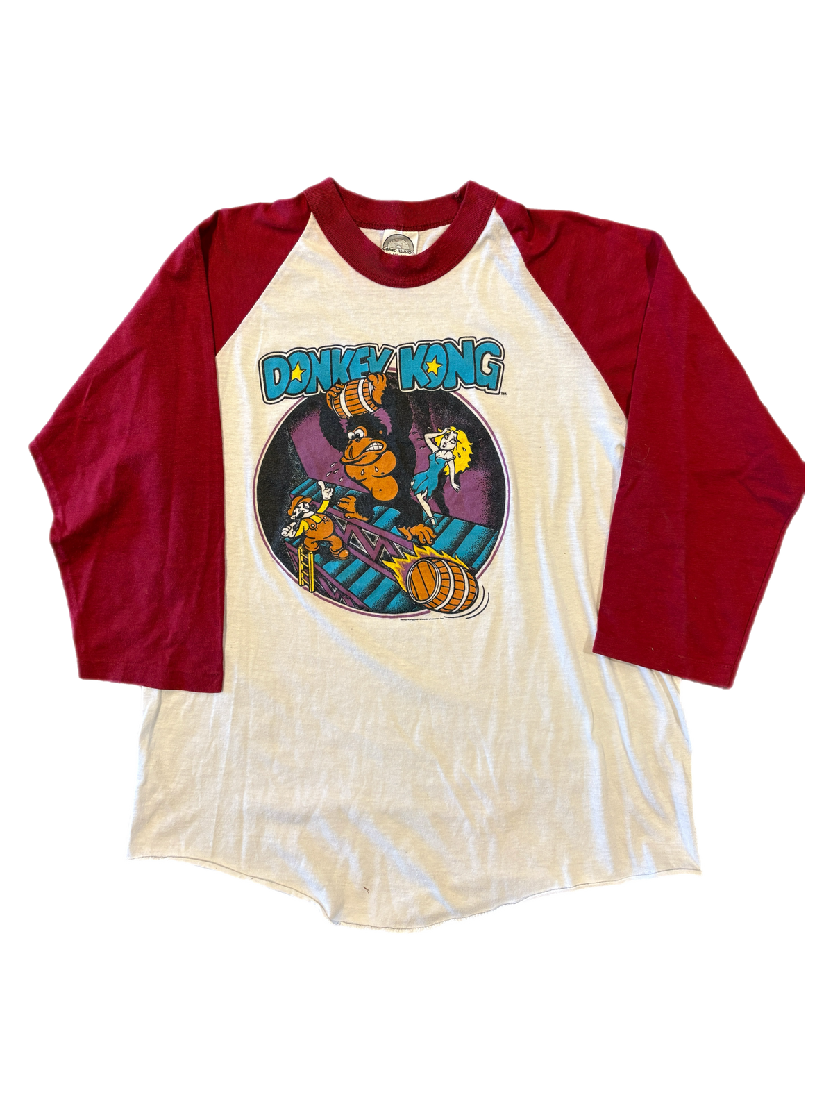 Vintage 1981 Donkey Kong Raglan Shirt