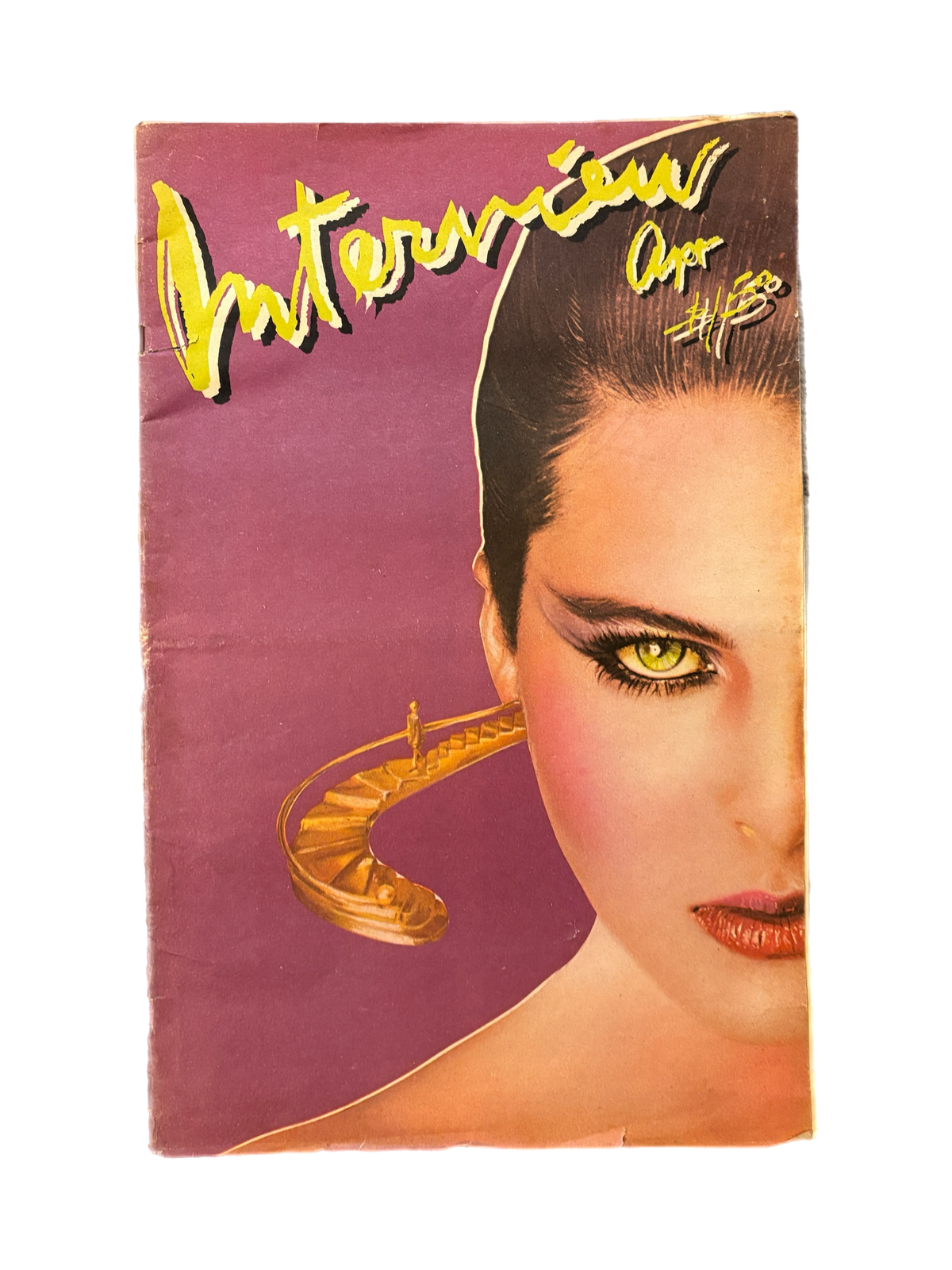 Vintage Interview Magazine "Catherine Oxenberg" Cover April 1980 Issue - jointcustodydc