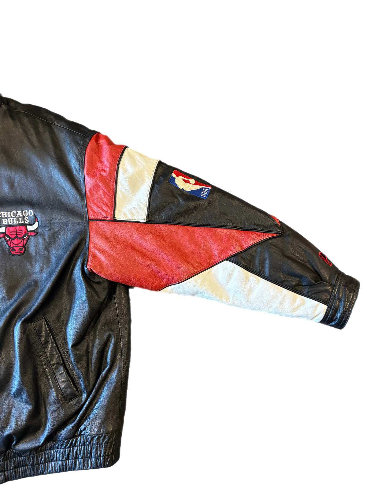 Vintage Chicago Bulls "Pro Player" Leather Jacket - jointcustodydc