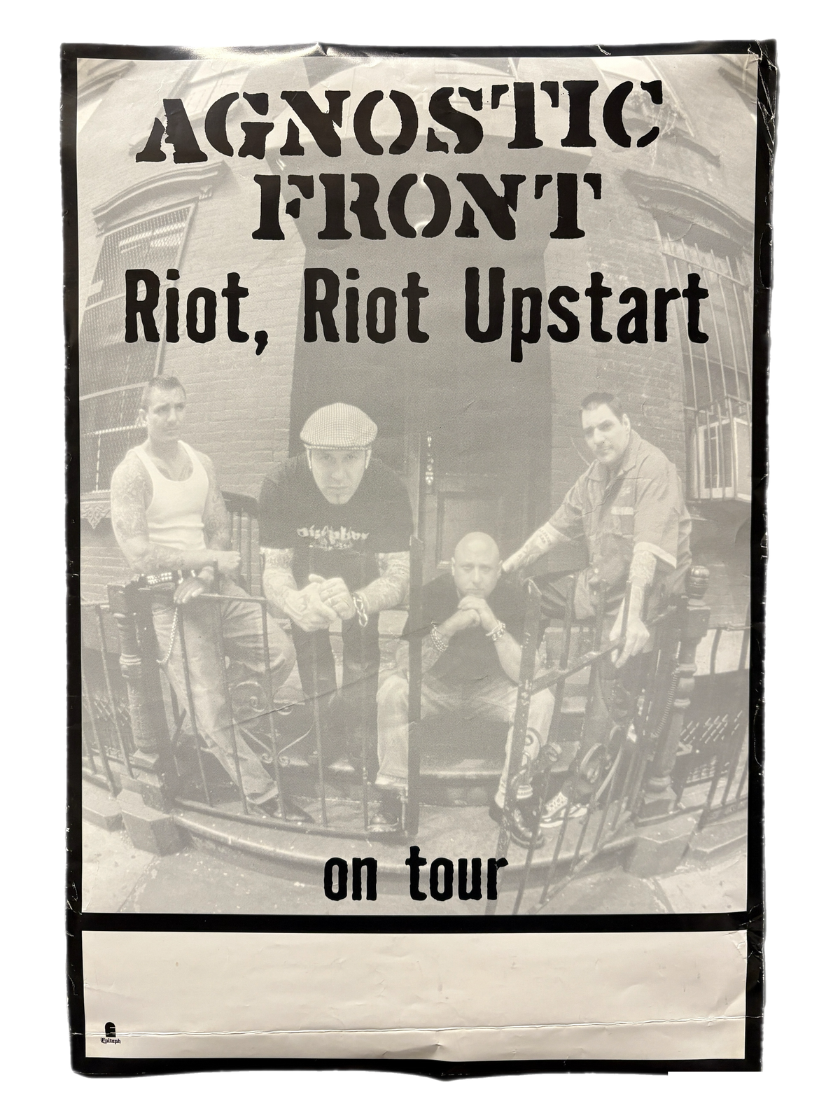 Vintage Agnostic Front "Riot, Riot Upstart" Double-Sided Poster