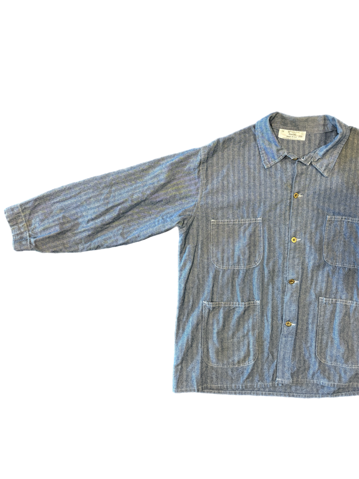 Vintage Universal Overall "Stone Cutter" Herringbone Chore Jacket