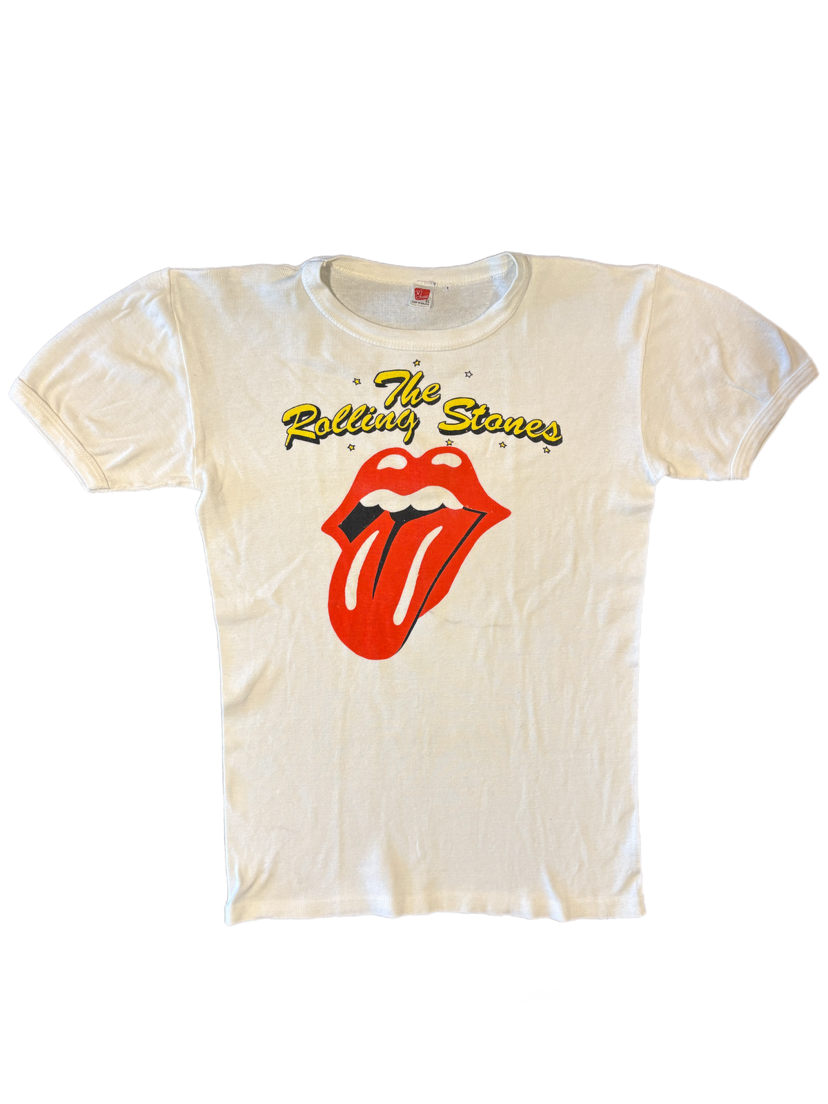 Vintage Rolling Stones Ribbed Logo Shirt