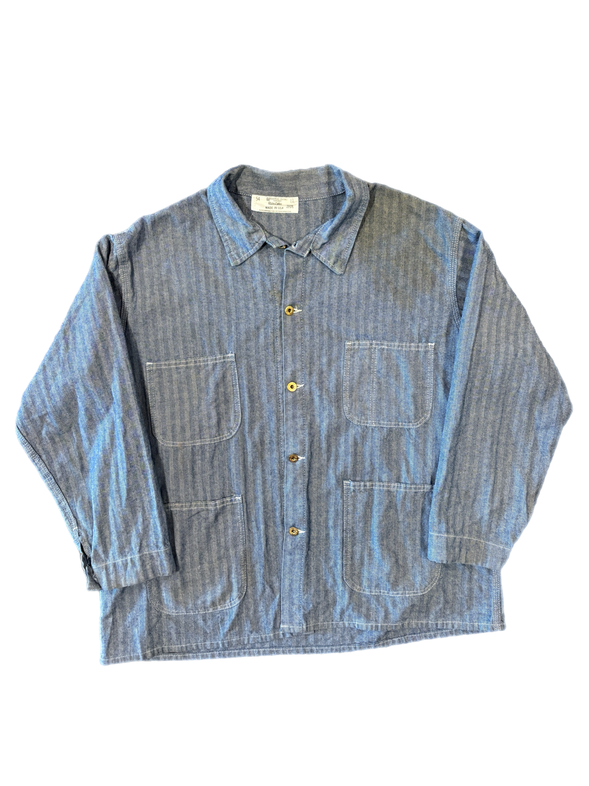 Vintage Universal Overall "Stone Cutter" Herringbone Chore Jacket