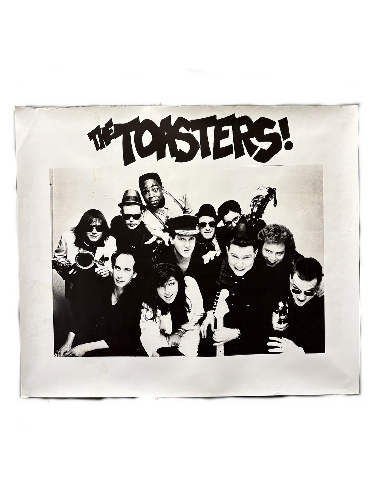 Vintage The Toasters "Group Photo" Poster