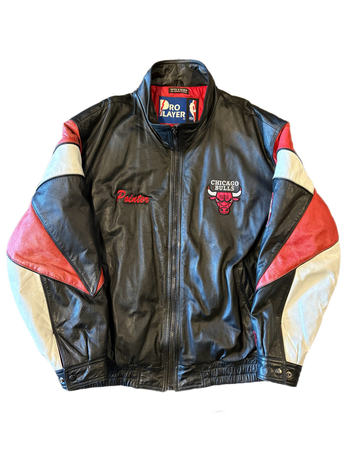 Vintage Chicago Bulls "Pro Player" Leather Jacket - jointcustodydc