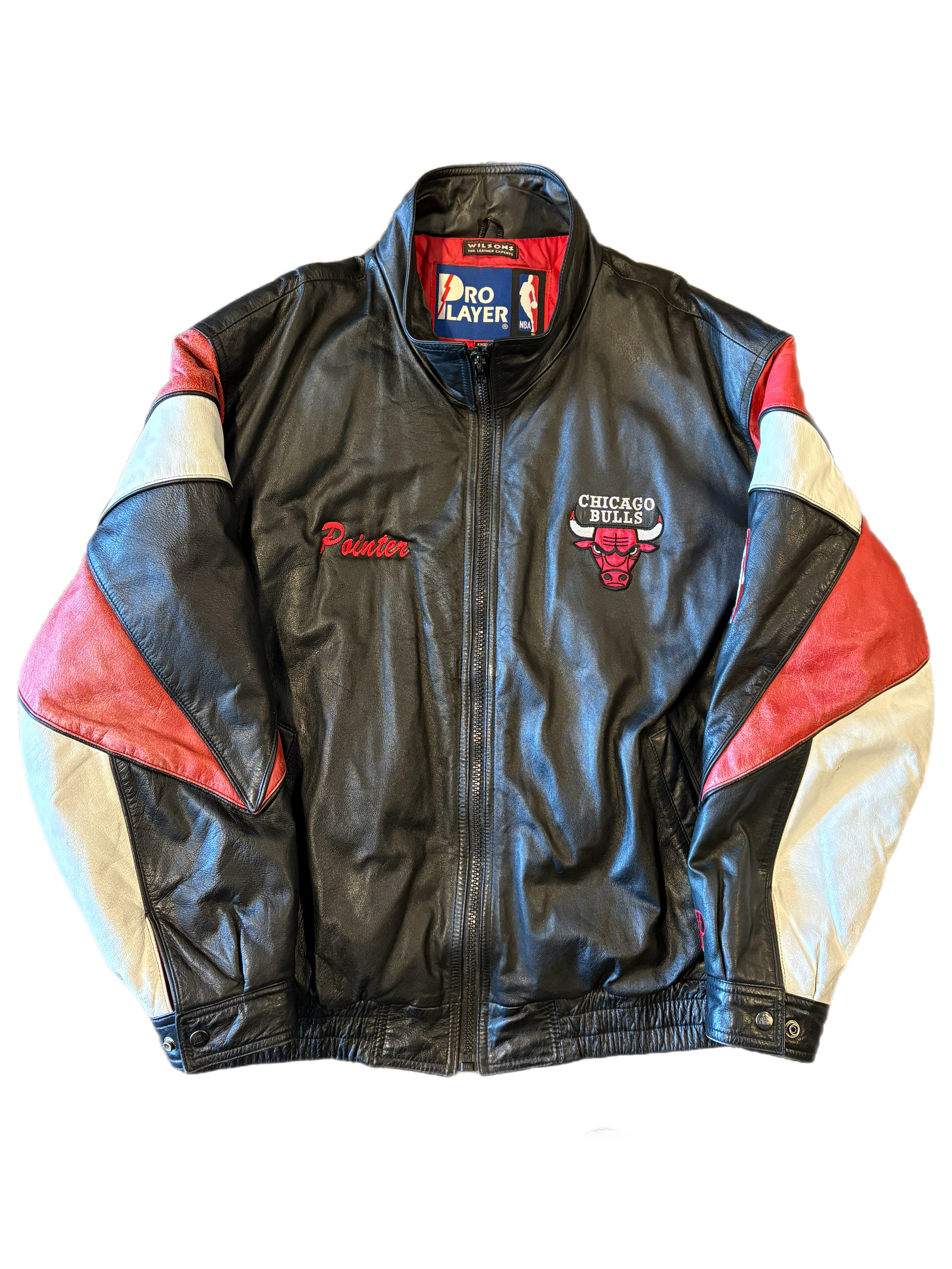 Vintage Chicago Bulls "Pro Player" Leather Jacket - jointcustodydc
