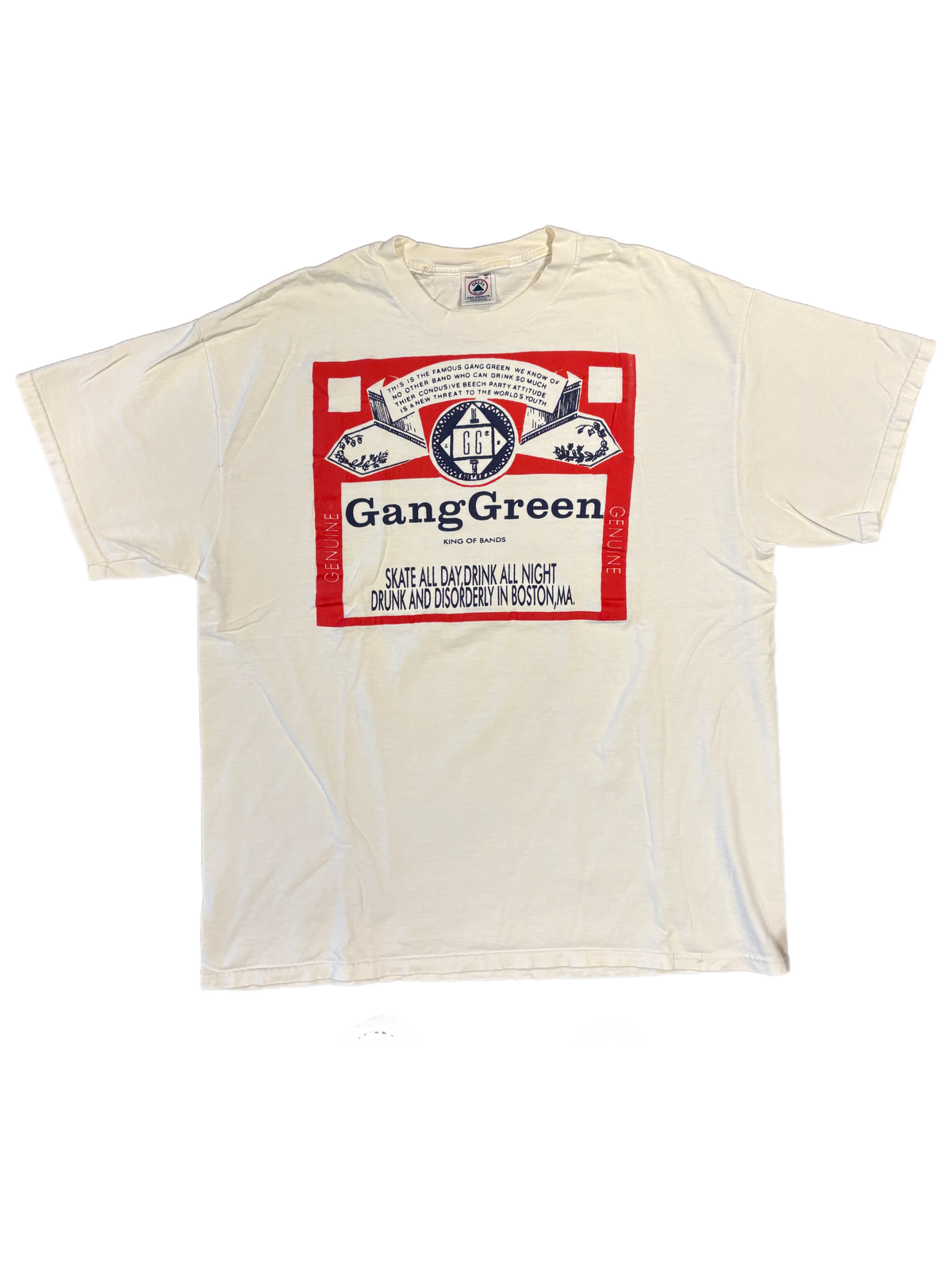 Vintage Gang Green "US Tour 1997" Shirt - jointcustodydc