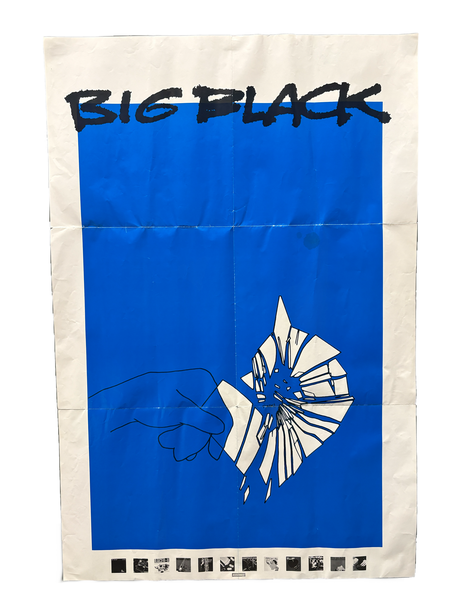 Vintage Big Black "Pigpile" Touch and Go Poster - jointcustodydc