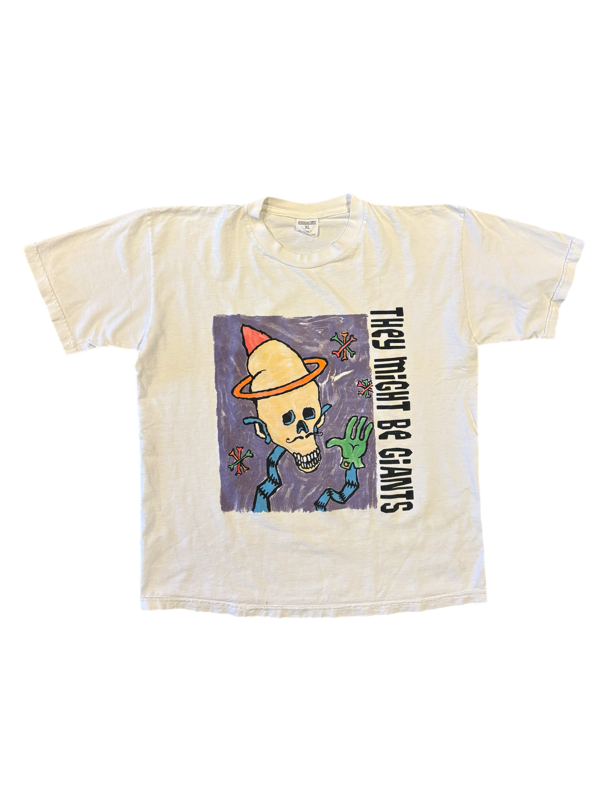 Vintage They Might Be Giants "Curt Kirkwood Art" Shirt - jointcustodydc