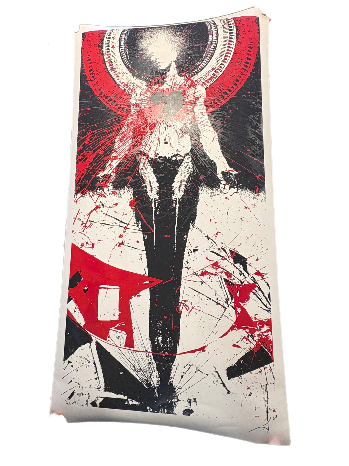 Vintage Jacob Bannon "In Place Apart" Screenprinted Poster - jointcustodydc